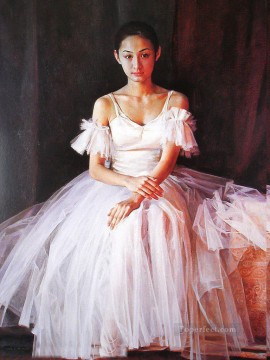 中国の女の子 Painting - バレリーナ Guan Zeju11 中国語
